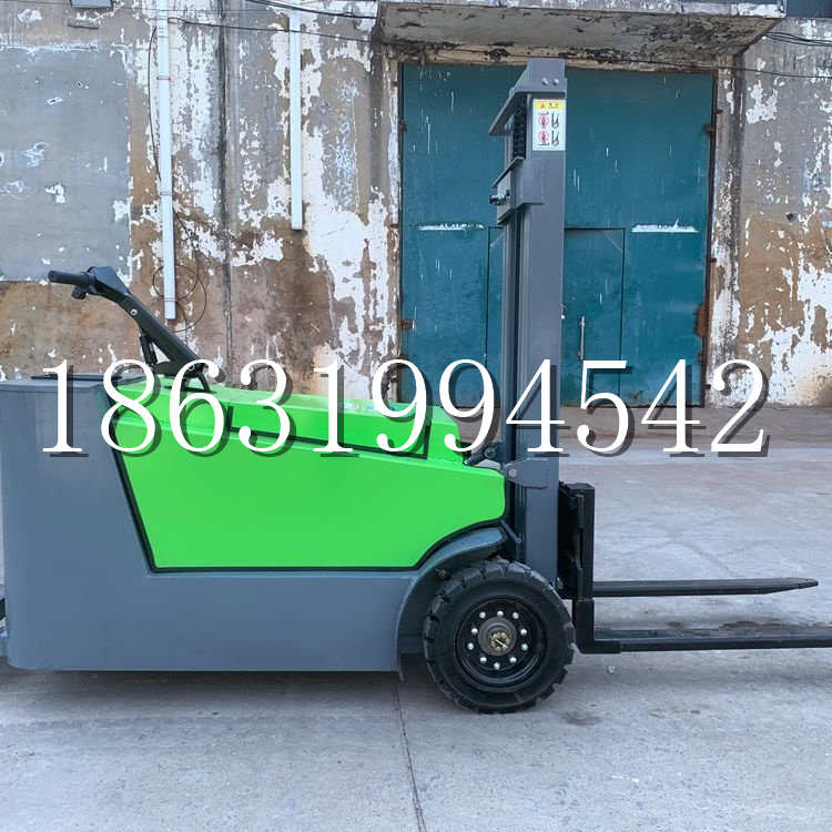 菏泽市小型电动叉车1吨2吨步行站驾式电瓶堆高充电装卸车液压升降车铲车
